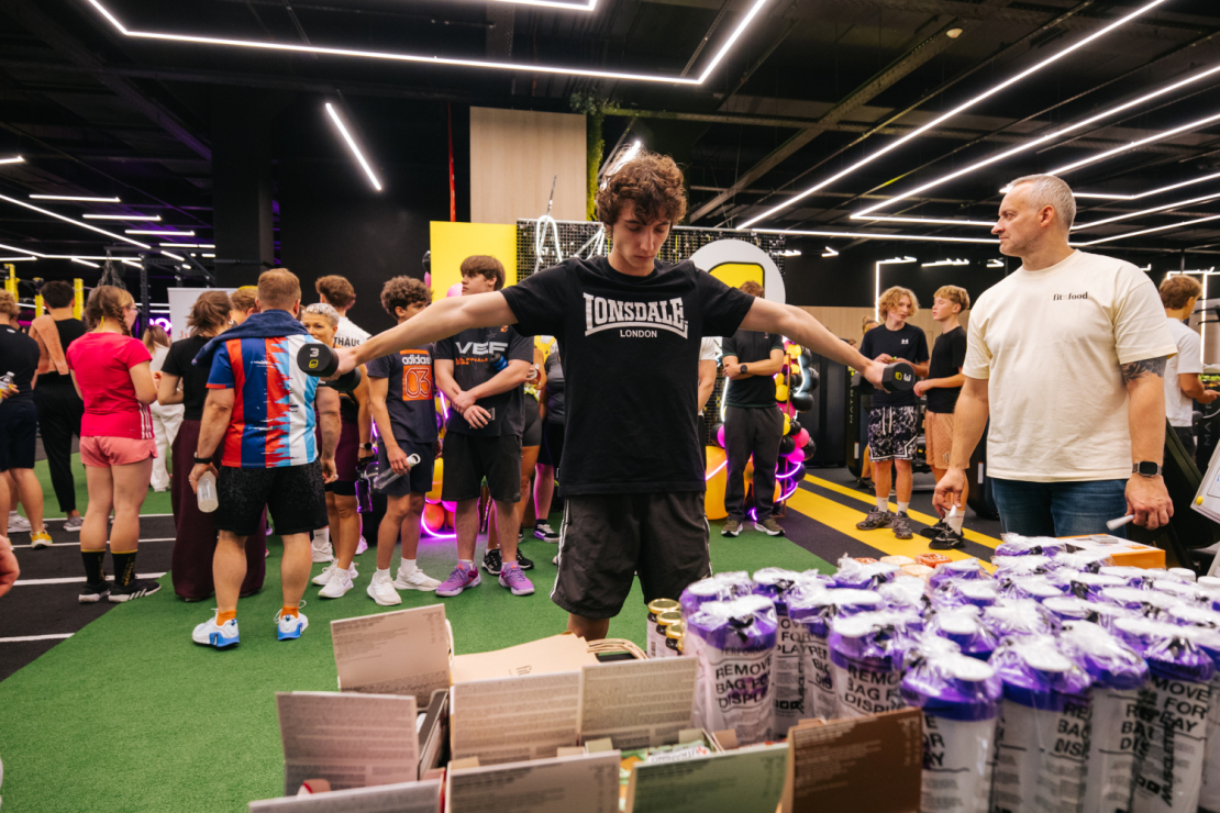 Atjaunotā "Lemon Gym" sporta kluba atklāšanas pasākums "AKROPOLE Rīga" 28. oktobrī.