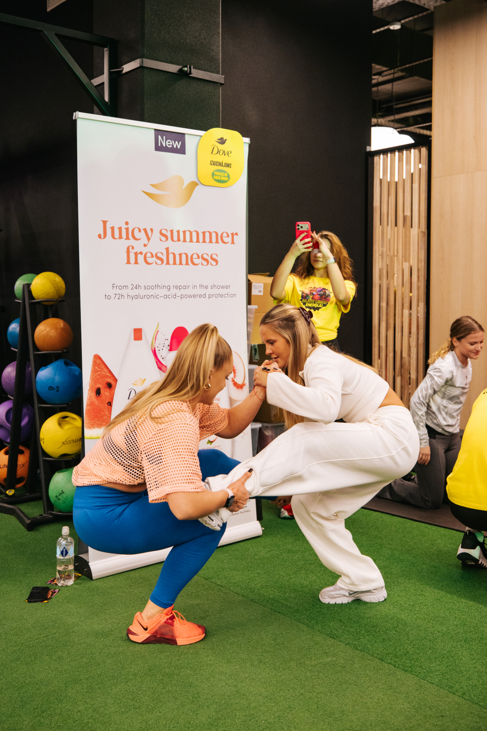 Atjaunotā "Lemon Gym" sporta kluba atklāšanas pasākums "AKROPOLE Rīga" 28. oktobrī.