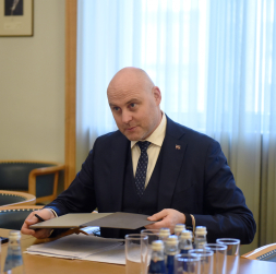 Andris Kulbergs. Sarunas par jaunās valdības izveidi.