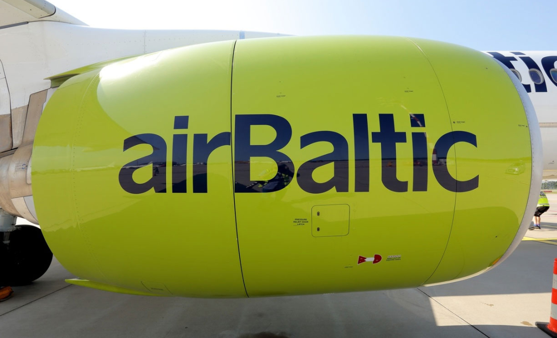 "Air Baltic" lidmašīna "Air Baltic" lidmašīna