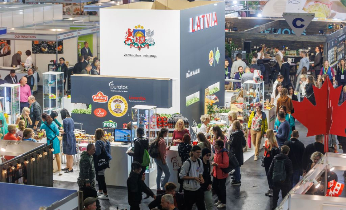 Izstāde "Riga Food" Ķīpsalā.