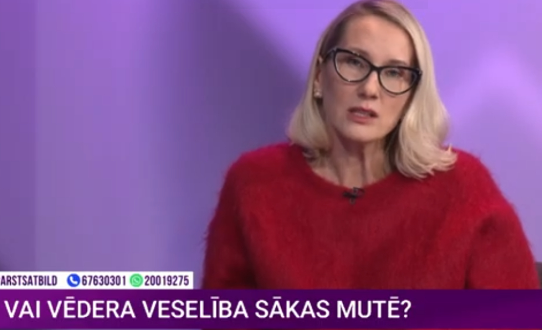 Gastroenteroloģe Ilona Vilkoite.