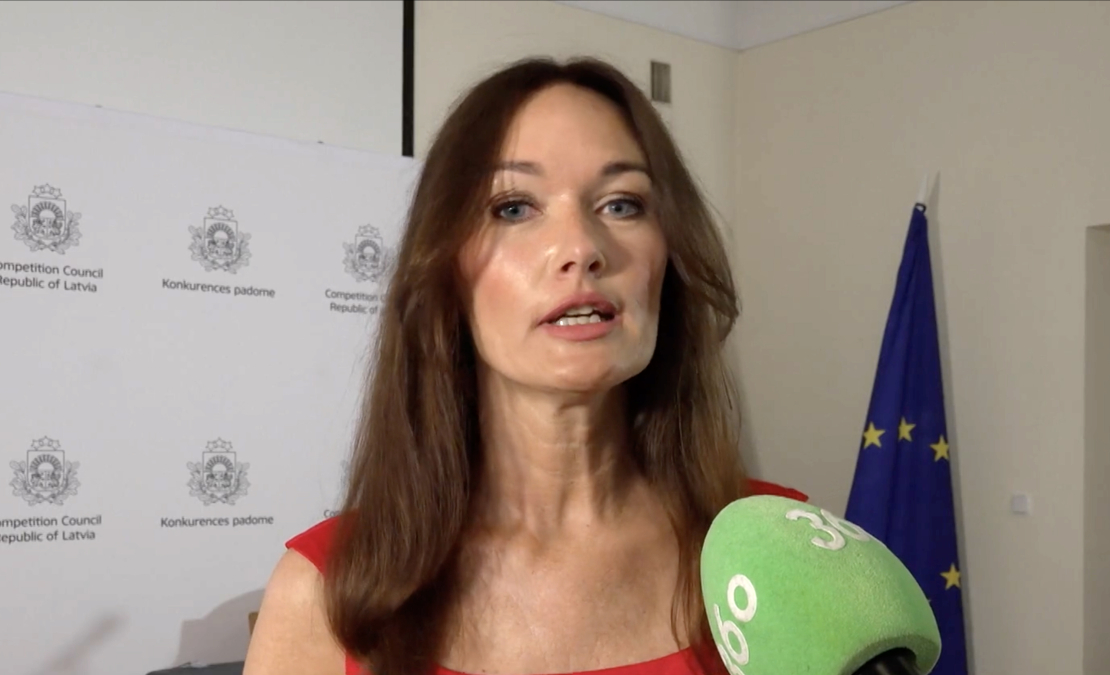 Ieva Šmite, Konkurences padomes priekšsēdētāja. Ieva Šmite, Konkurences padomes priekšsēdētāja.