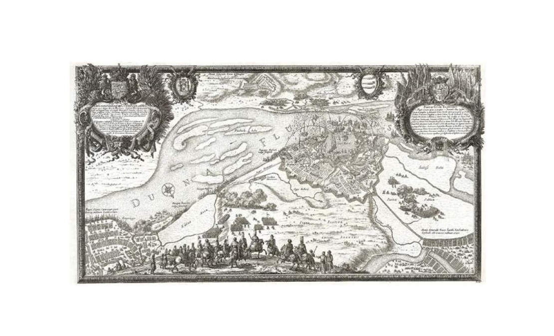 Rīgas aplenkums 17. gs. gravīrā.
