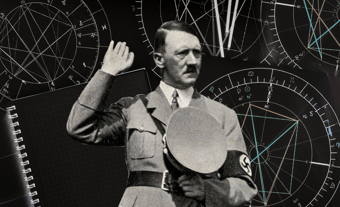 Abi Hitlera horoskopi paredzēja jauna pasaules kara sākšanos 1939. gadā, tam sekojošas galvu reibinošas uzvaras līdz 1941. gadam un ļoti smagus pirmos 1945. gada mēnešus. Ilustratīvs attēls. Abi Hitlera horoskopi paredzēja jauna pasaules kara sākšanos 1939. gadā, tam sekojošas galvu reibinošas uzvaras līdz 1941. gadam un ļoti smagus pirmos 1945. gada mēnešus. Ilustratīvs attēls.