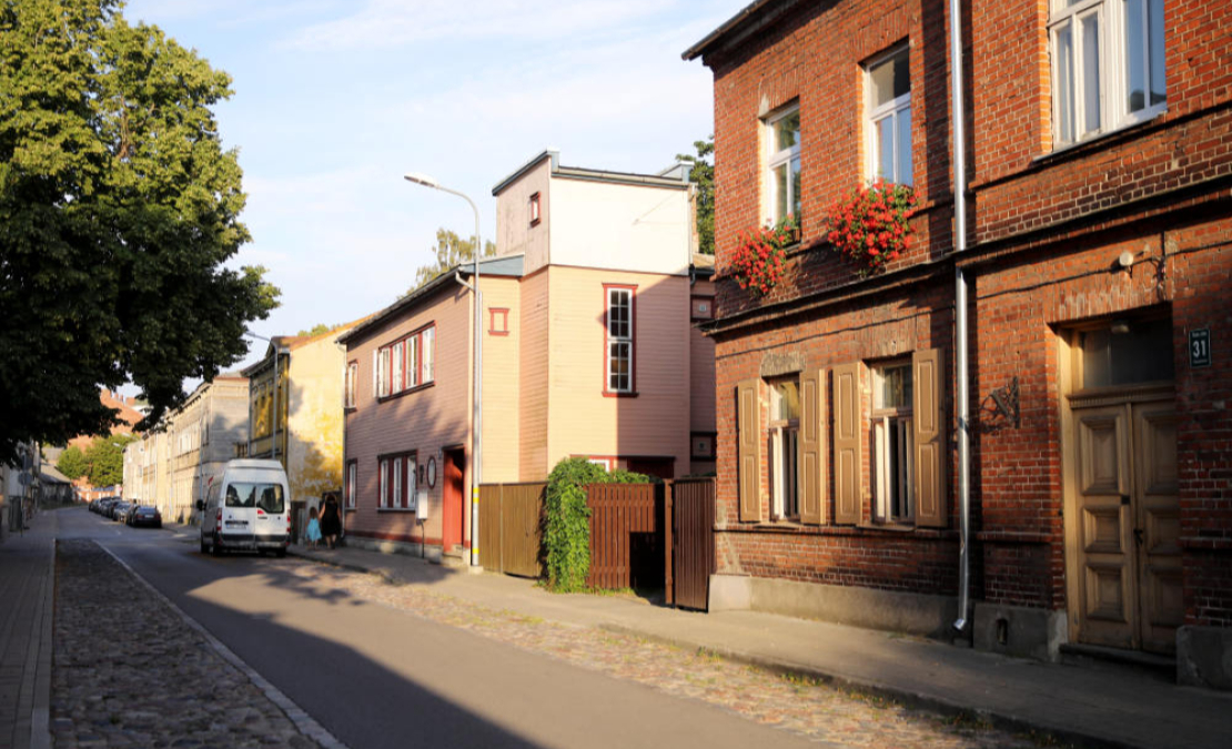 Rožu iela Liepājā. Rožu iela Liepājā.