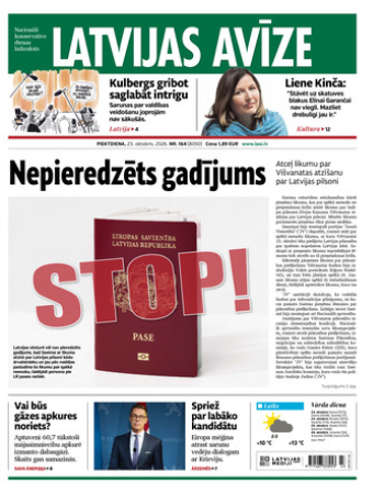 Latvijas Avīze | e-izdevums Latvijas Avīze | e-izdevums