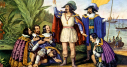 Kolumbs ierodas Amerikā 1492. gada 11. oktobrī