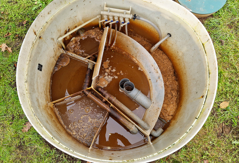 Attīrīšanas iekārtai steidzami nepieciešama apkope.