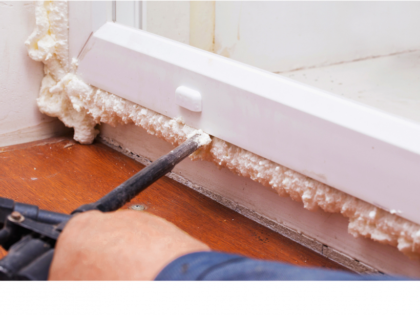 Blīvējuma izvēle jāpārdomā rūpīgi. Poliuretāna putas ne vienmēr ir labākais risinājums.