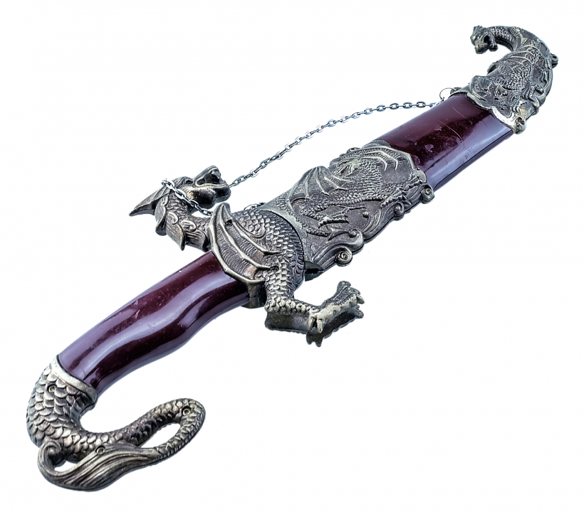 Ķīniešu rituālais duncis.