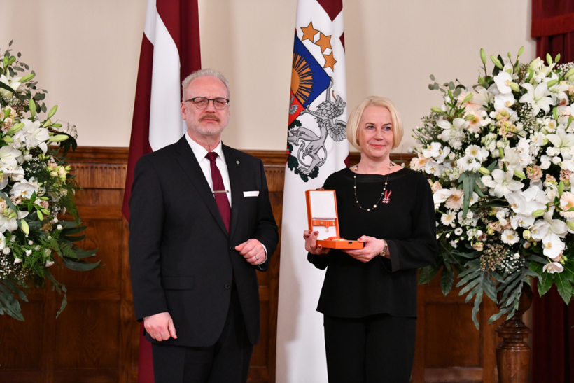 Atzinības krusta piešķiršana bijis liels un patīkams pārsteigums.