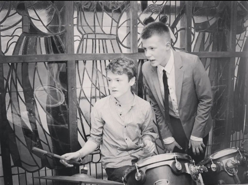 “Sudden Lights” pirmsākumi. Andrejs Reinis Zitmanis un Mārtiņš Matīss Zemītis.