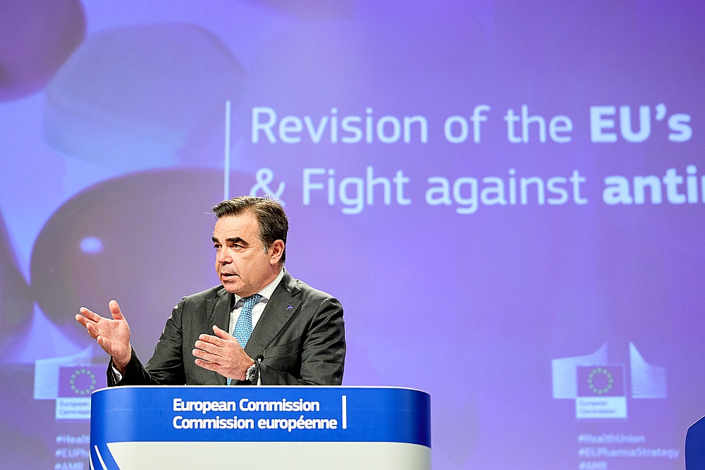 Eiropas Komisijas priekšsēdētājas vietnieks Margarits Šins.