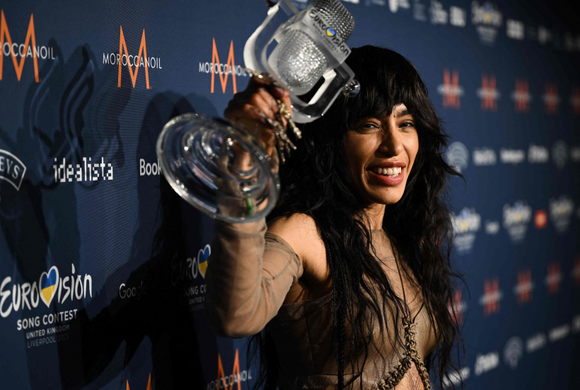 Eirovīzijas dziesmu konkursa uzvarētāja Lorēna.