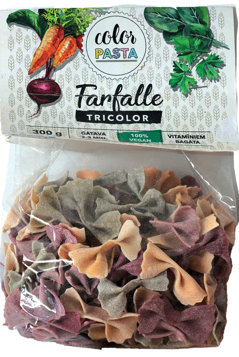 'Pastahouse' makaroni – drīzāk dārzeņi, kas maskējas par makaroniem.