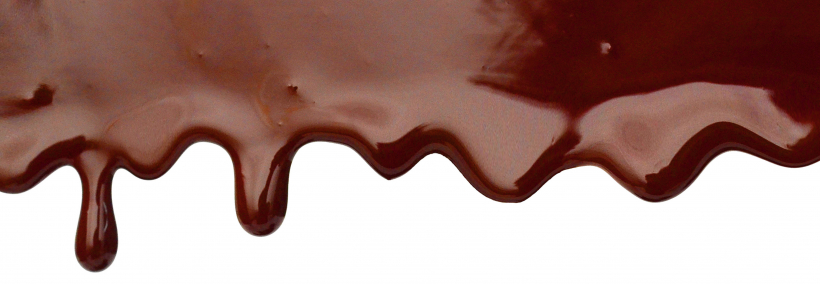 Izkausēta šokolāde.