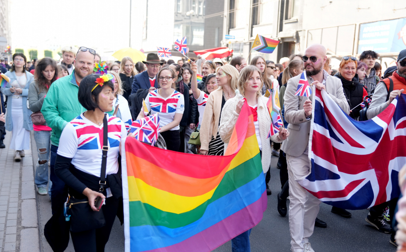 Praida gājiens Rīgā.