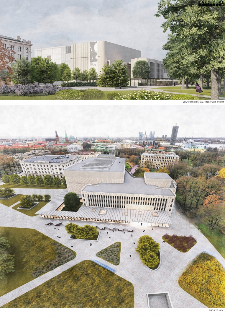 Rīgas Filharmonijas arhitektūras konkurss.