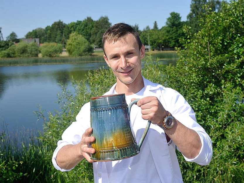 Alus darītavas "Tērvete" valdes priekšsēdētājs Valters Paškausks.