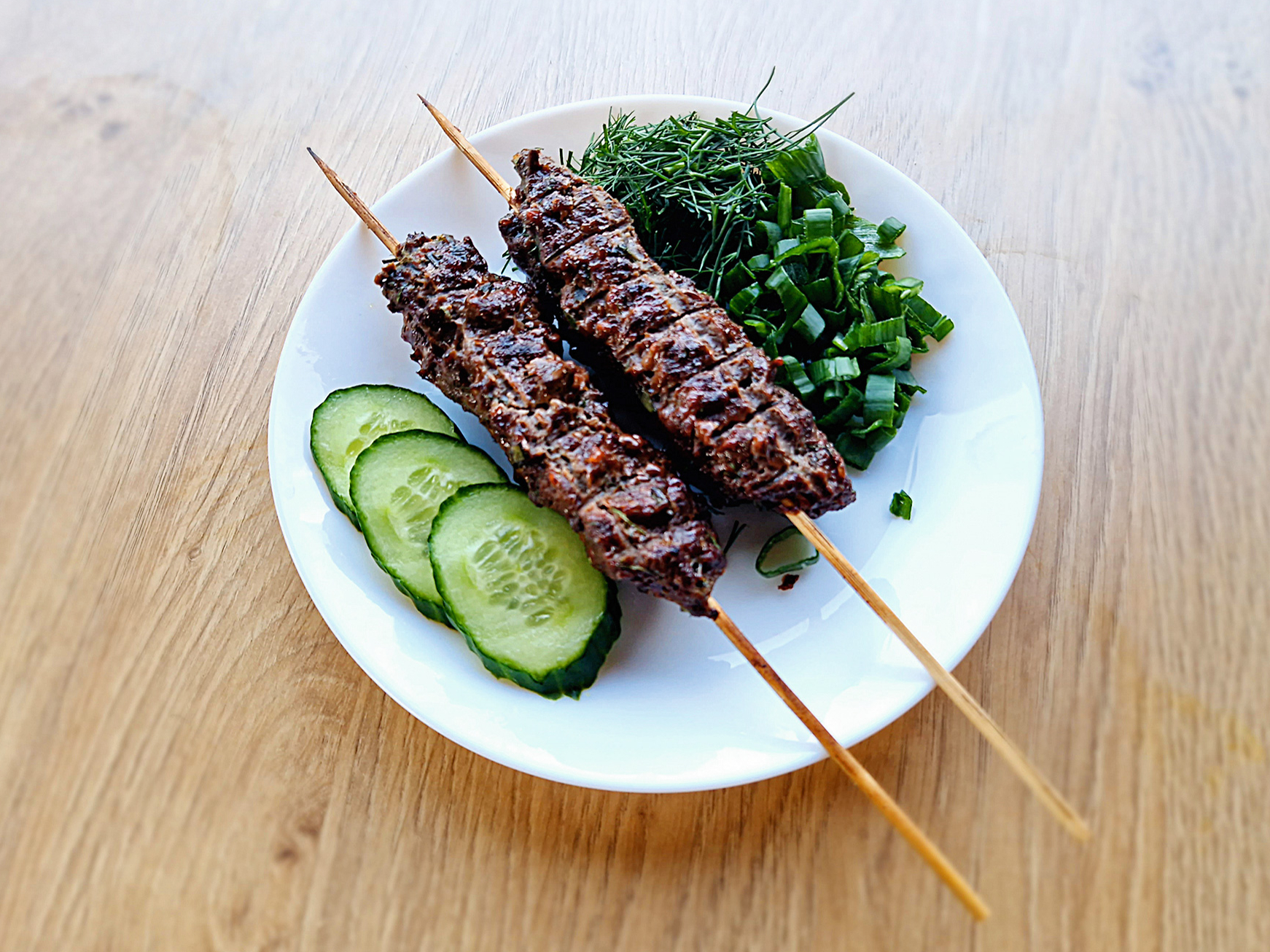 Kebabs.