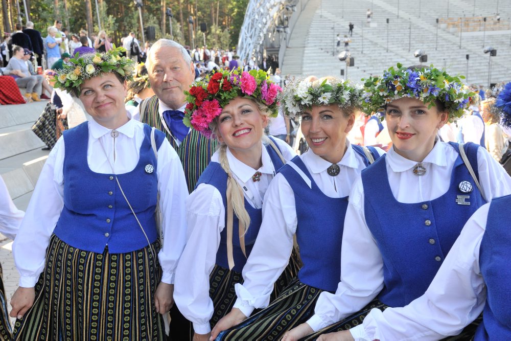 Dziesmu un deju svētku noslēguma koncerts "Kopā augšup". 