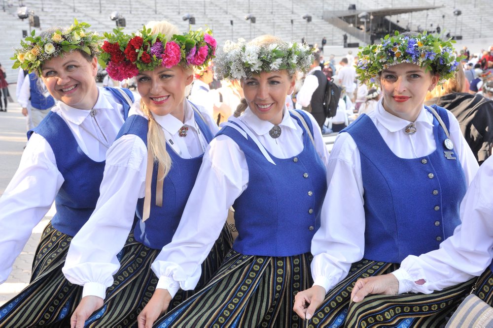Dziesmu un deju svētku noslēguma koncerts "Kopā augšup". 
