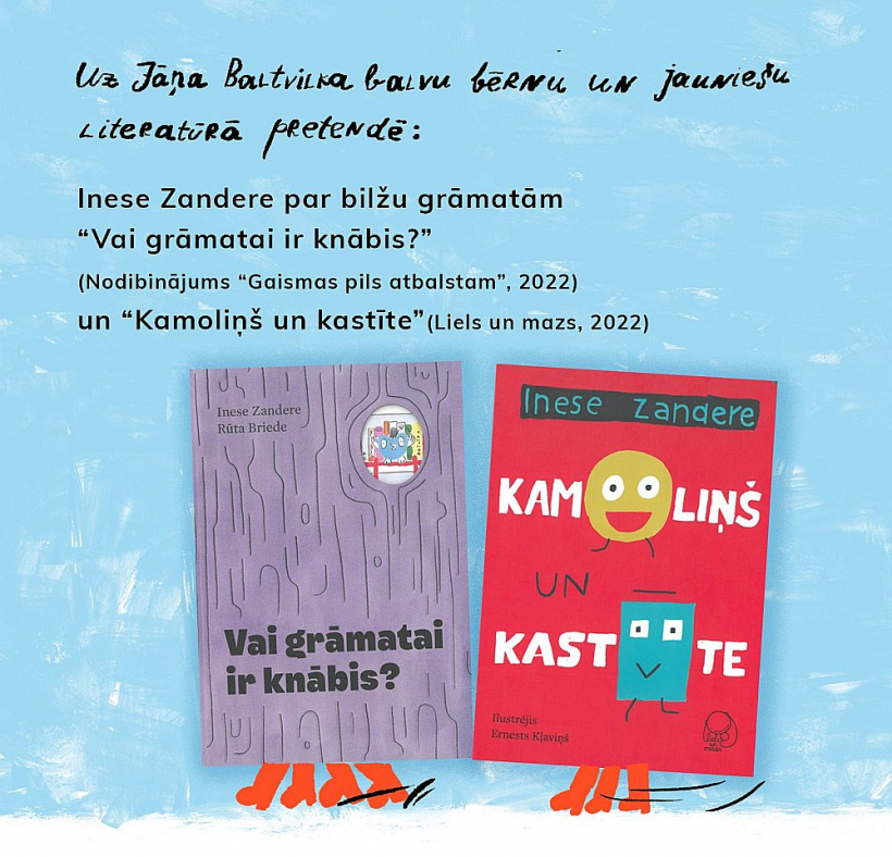 Jāņa Baltvilka balvas nominants.