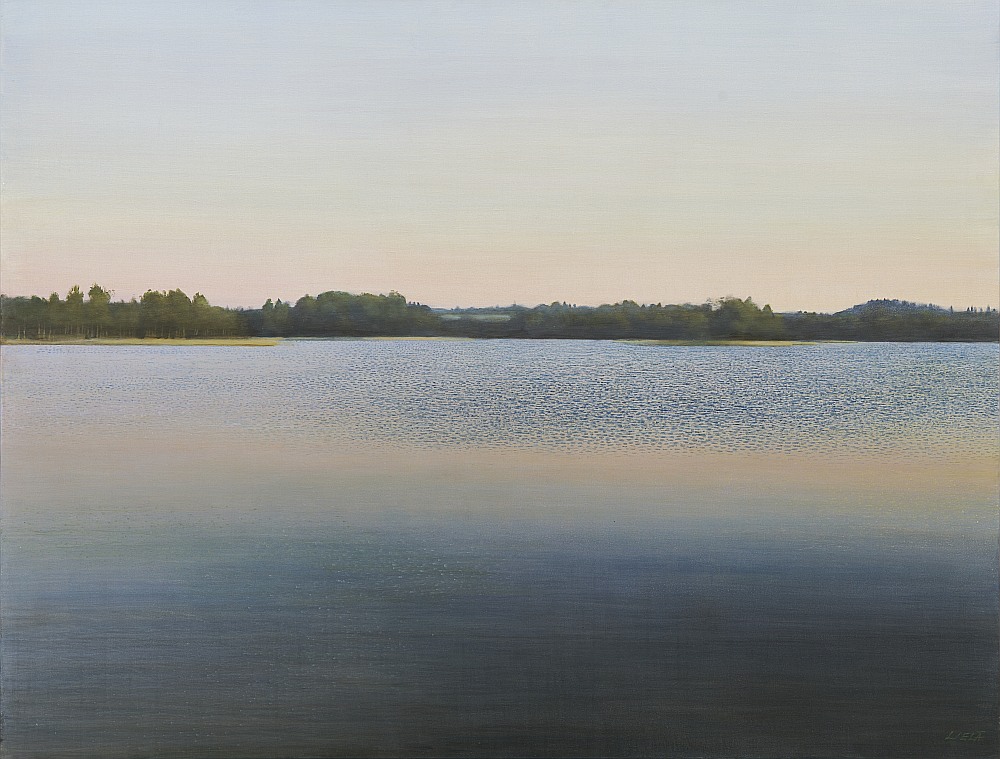 Dace Lielā. Ezers I. 2023. Audekls/akrils. 130x170.