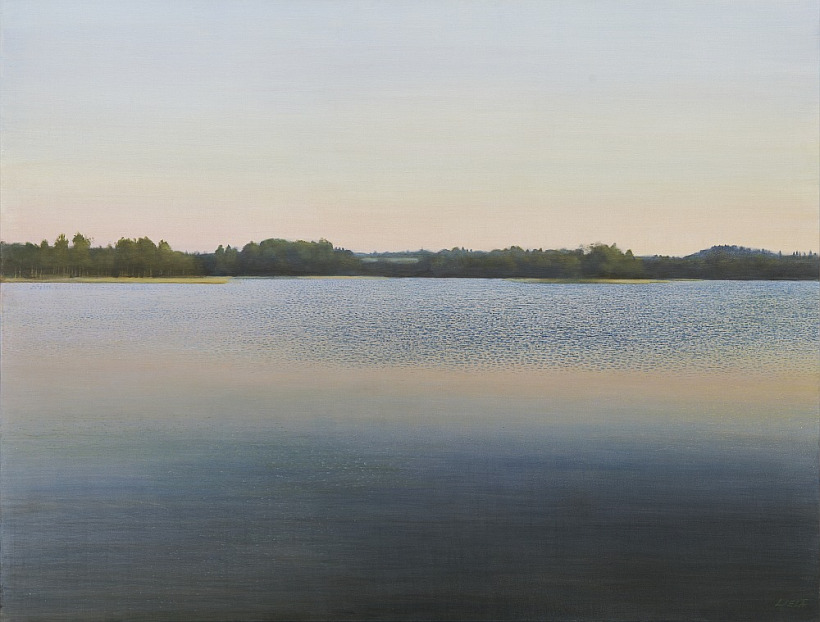 Dace Lielā. Ezers I. 2023. Audekls/akrils. 130x170.