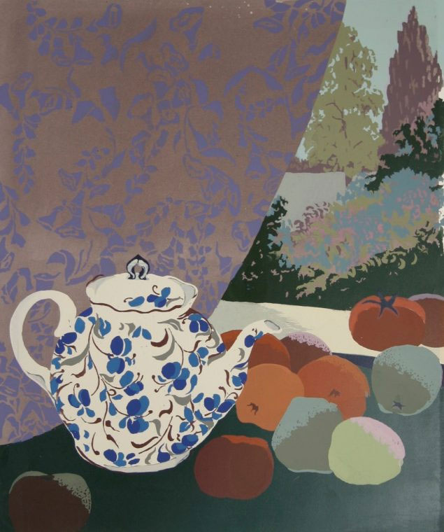 Aija Ozoliņa. “Klusā daba Kalsnavā”, 1987.