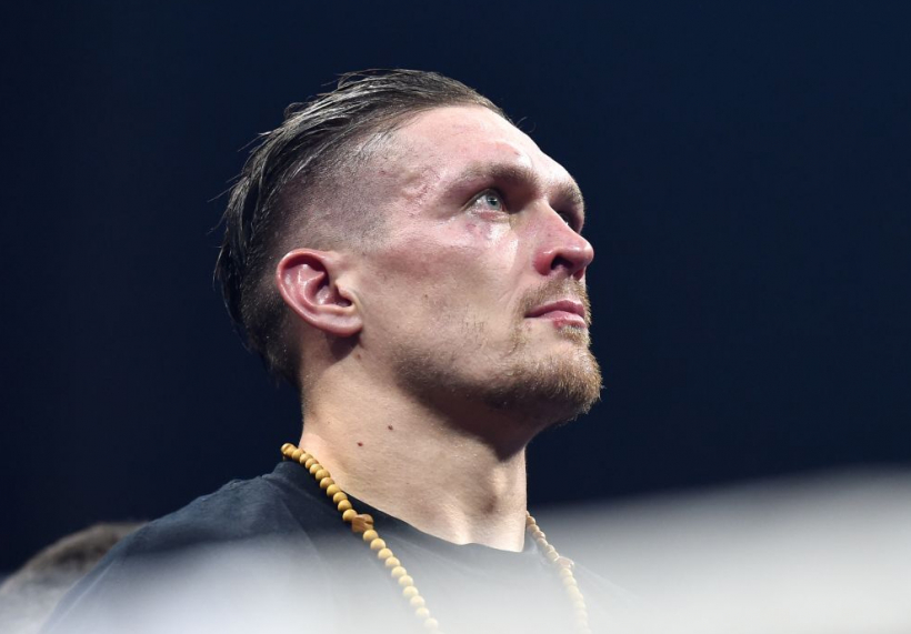 Ukraiņu bokseris Oleksandrs Usiks.