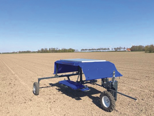 Mašīna variants ar 150 cm attāliem riteņiem.