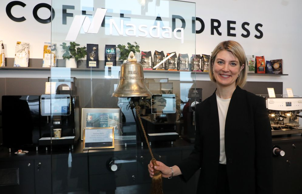 "Coffee Address Holding" valdes priekšsēdētāja Viktorija Meikšāne.