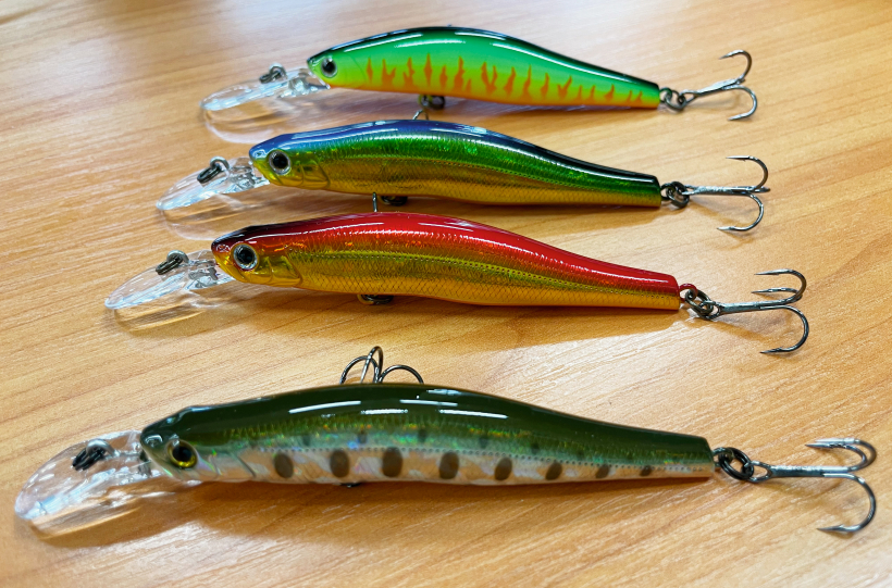 Tiemco Sumari 90MD un 90D, darba dziļums līdz 2,5 m ar fantastisku lidojumu.