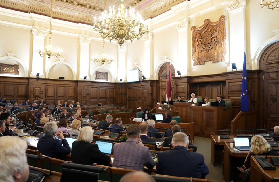 Saeimas ārkārtas sēde, kurā ievēl Saeimas priekšsēdētāju. 