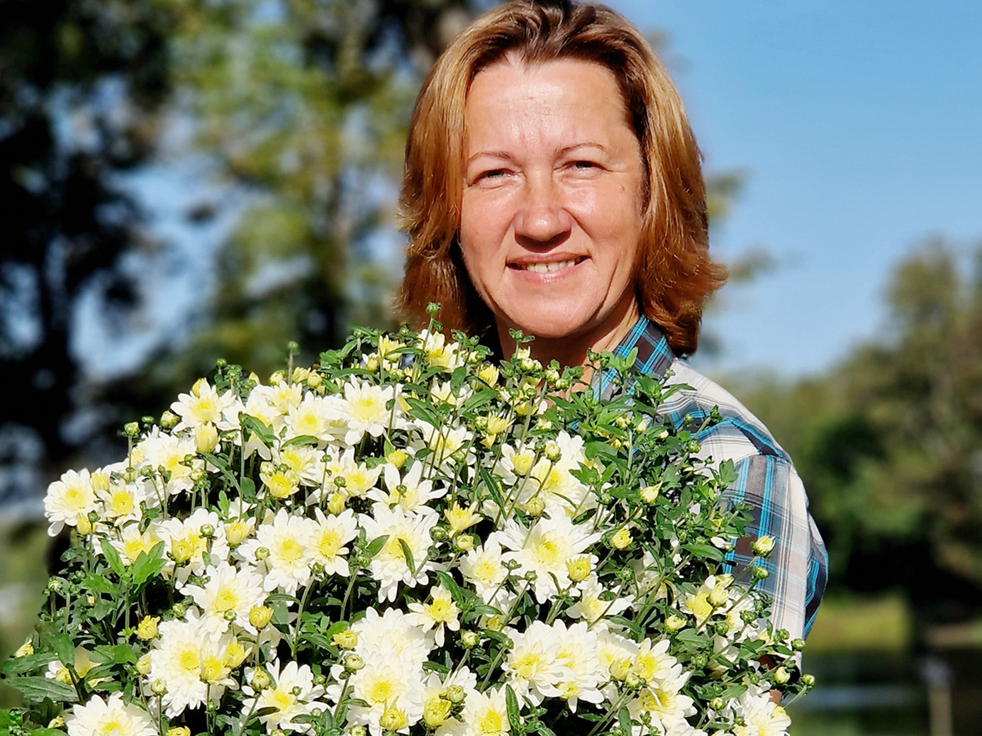 Floriste Līga Borisenoka no Valmieras.