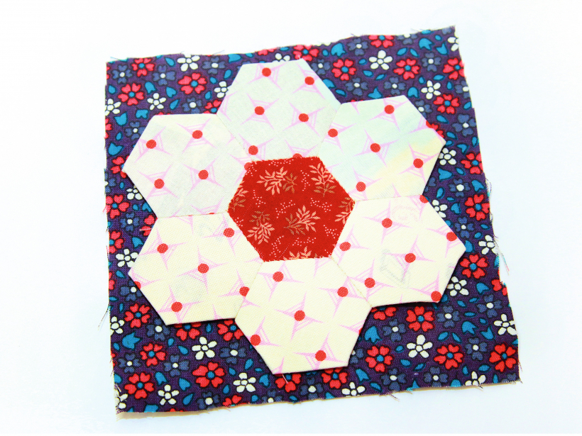 Uzšujam uz kvadrāta.