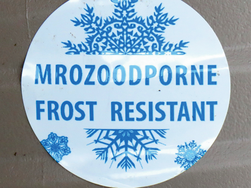 Lai būtu drošs par poda izturību, to izvēlas ar speciālu marķējumu (bieži apzīmē ar pārsliņu). Arī kalpošanas laiks tiem ilgāks.