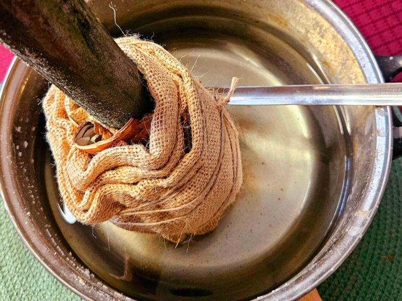 Kārtīgi izmērcē.