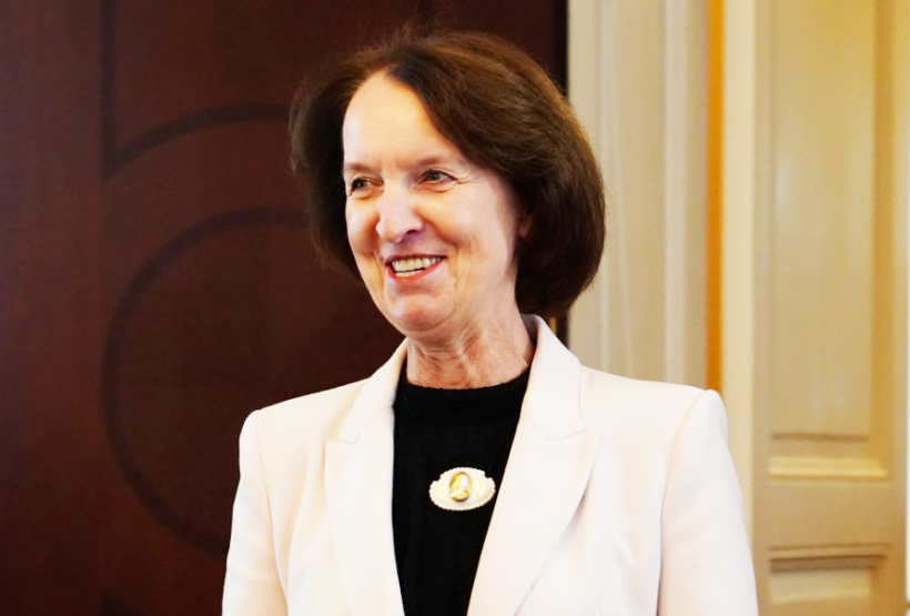 Vides aizsardzības un reģionālās attīstības ministre Inga Bērziņa ("Jaunā Vienotība").