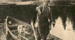 Vilhelms K. ar trofeju Mežmuižas ezerā.