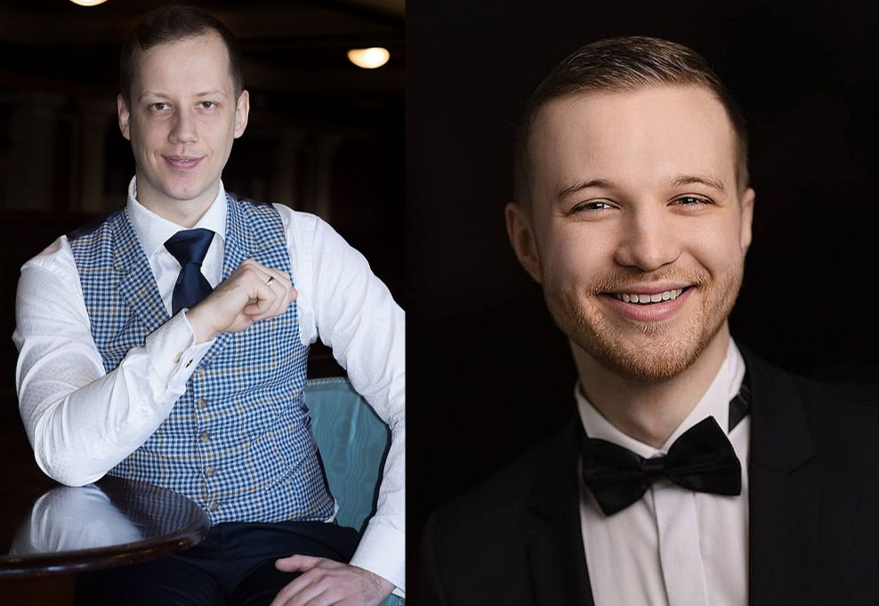 Operstudijas "Figaro" jauniestudējumā "Polifēms. Versija" Ināras Sluckas režijā Polifēma lomā iejutīsies Rihards Millers (no kreisās) vai Artis Muižnieks.