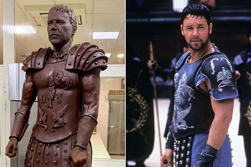 Šokolādes gladiators.