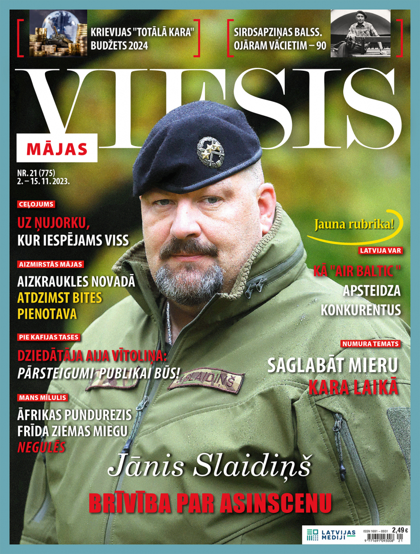 "Mājas Viesis" jaunais numurs.