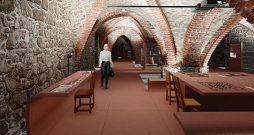 Rīgas pils pagrabā atbilstošā vidē apmeklētājus gaidīs stāsts par seno Livonijas piļu vēsturi.