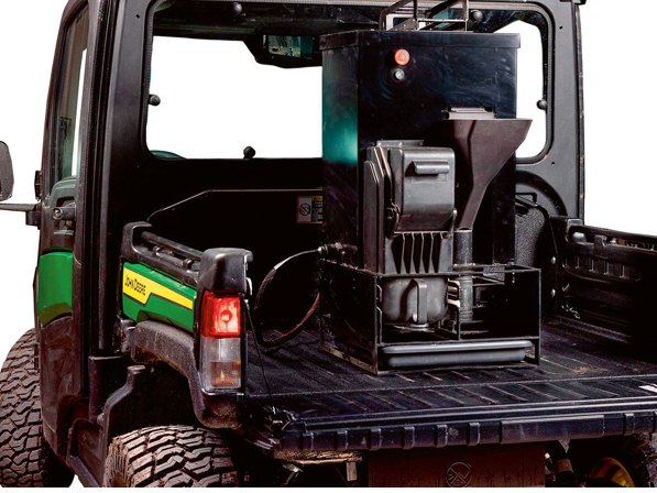 'Precision_Planting Radicle Agronomics' pārvadāmā iekārta augsnes skenēšanai.