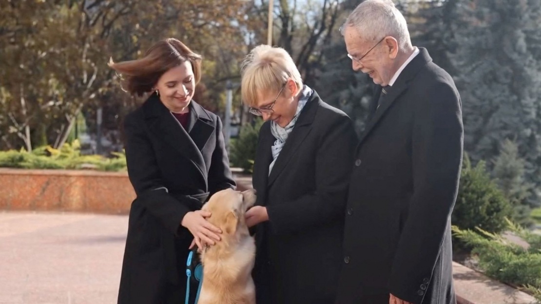 Moldovas prezidentes suns iekodis Austrijas prezidentam.