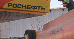 Krievijas valstij piederošais naftas uzņēmums "Rosneft".