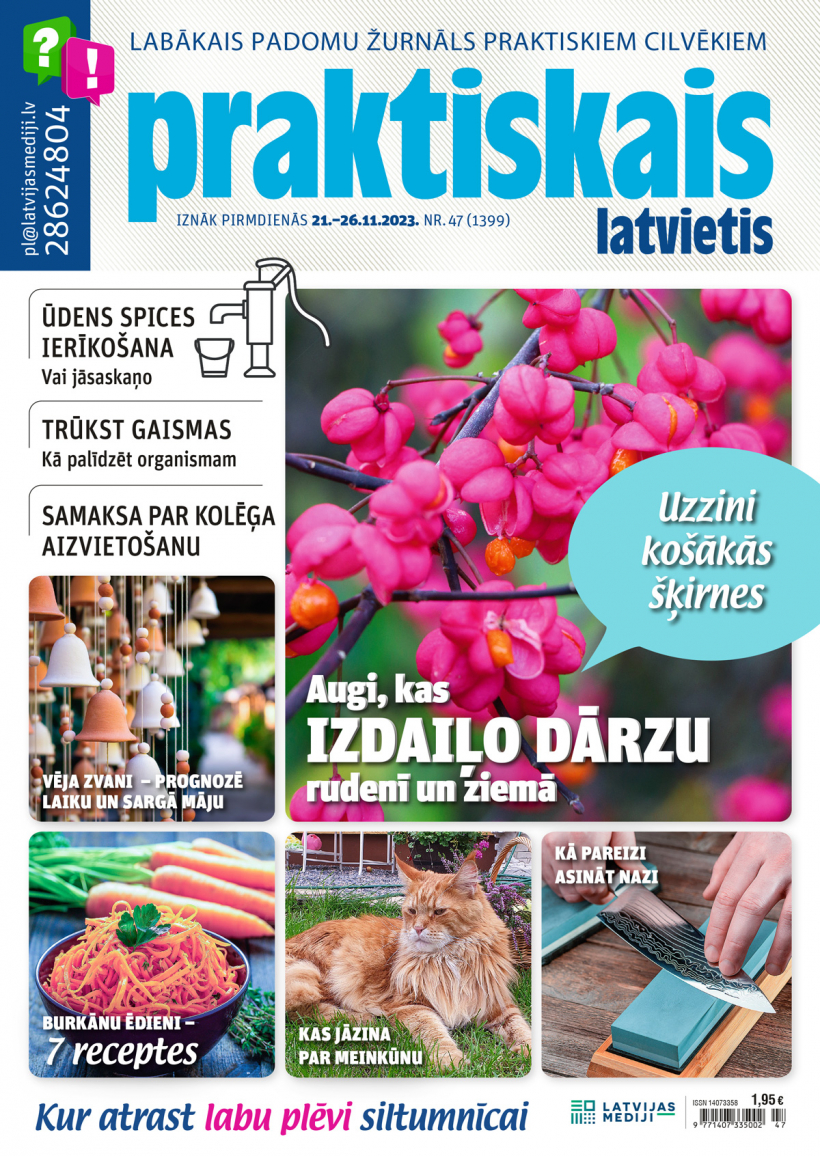 Žurnāla "Praktiskais Latvietis" jaunais numurs. 21.-26.11.